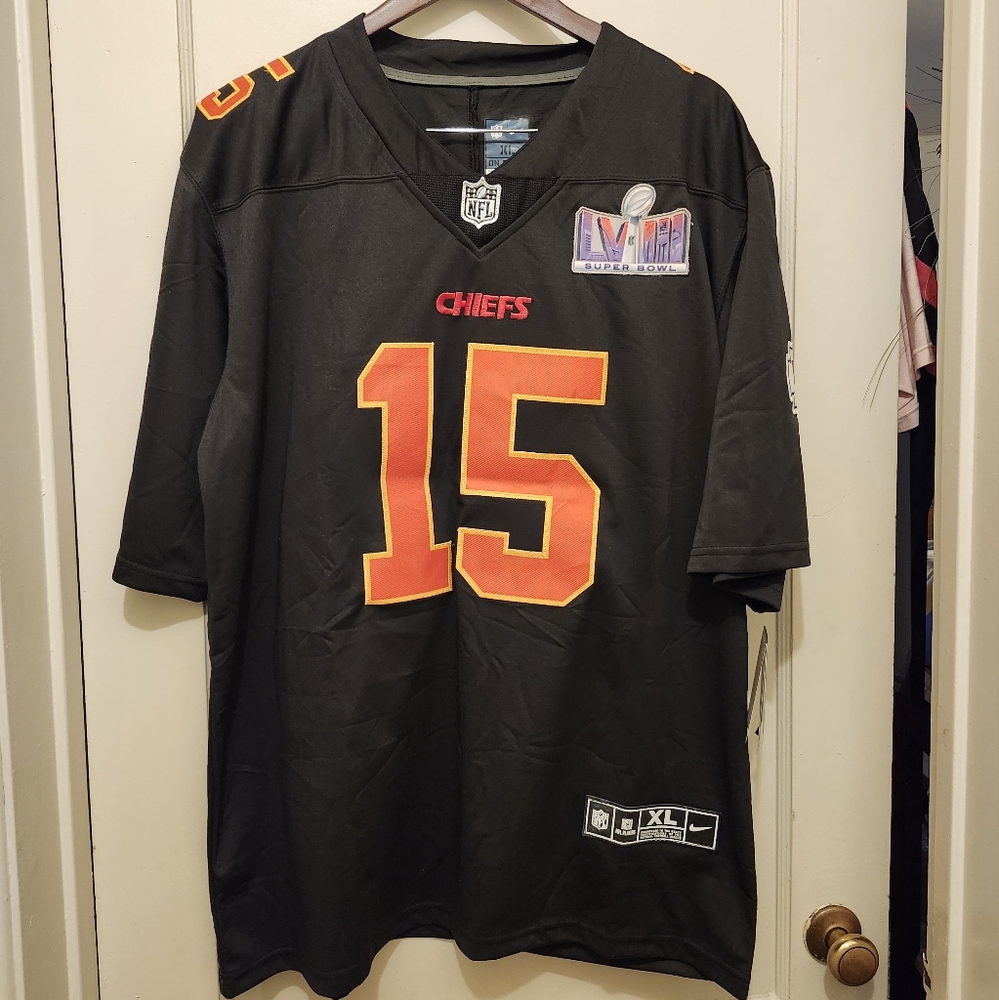 Men's jersey,  #15 Patrick Mahomes Kansas City Chief's, Super Bowl 58.